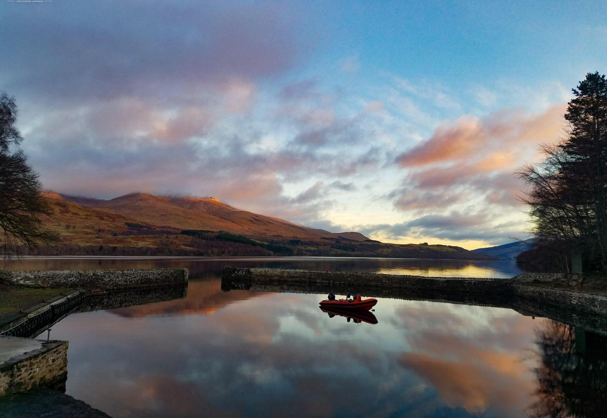 Firbush Lochside Lodges Killin Exterior foto
